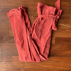 Zara trouser coral